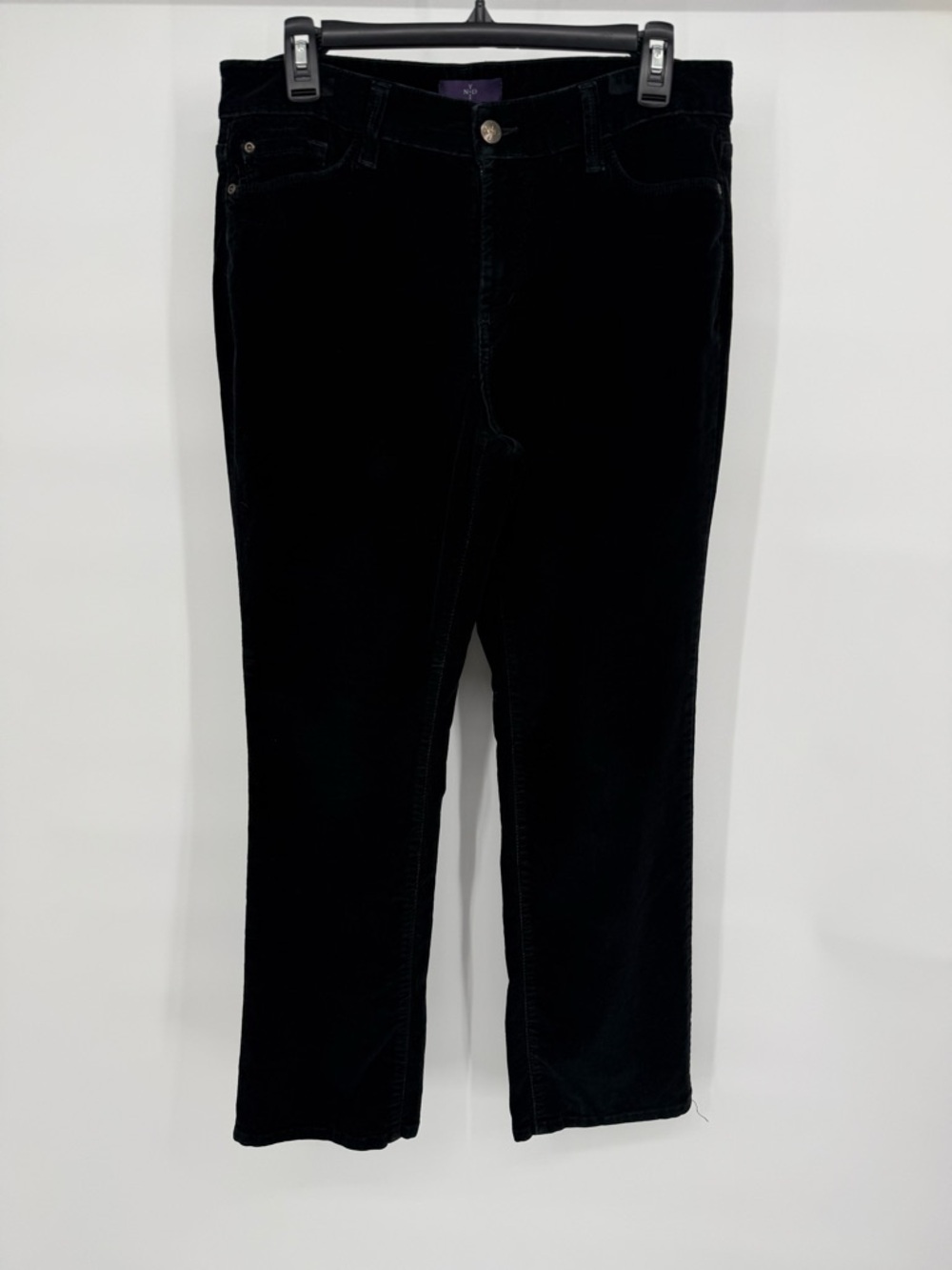 NYDJ‎ Lift Tuck Corduroy Straight Leg Pants Stretch Classic Womens 12P Petite